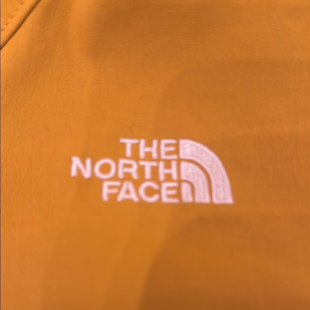The North Face Mustard Yellow Pullover Rain Hoodie - Picture 2 of 5
